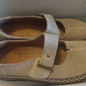 Origins Suede Mary Jane Shoes